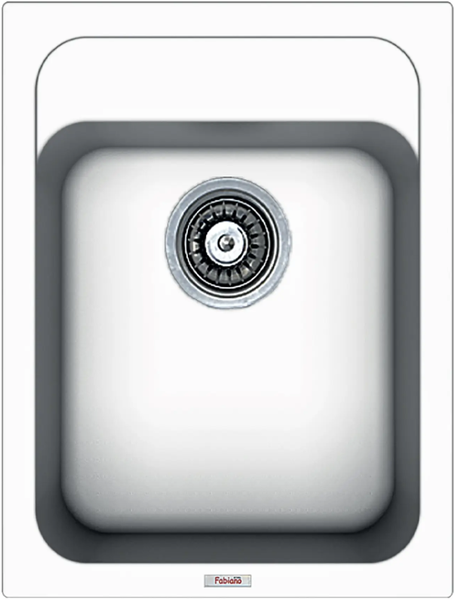 Гранітна мийка Classic 40x50 Alpine White 8221.301.1093 фото