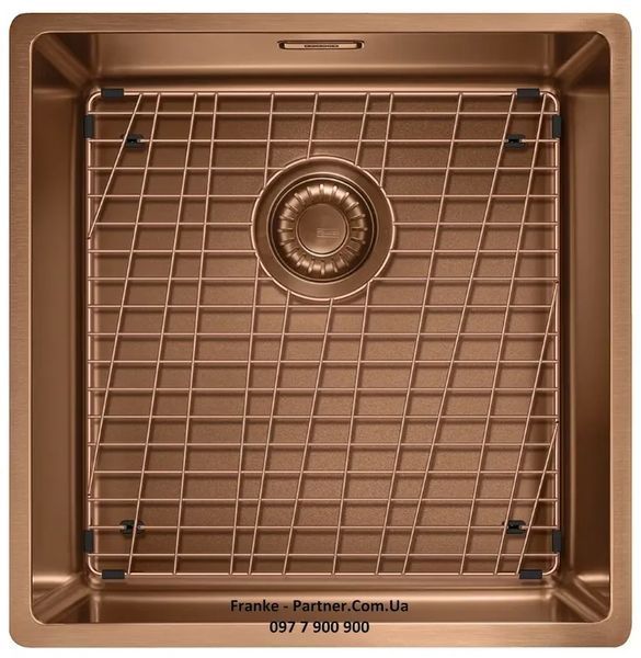 Кухонна мийка Franke Box BXM 210 / 110-40 (127.0662.649) нержавіюча сталь - монтаж врізний, у рівень або під стільницю - Мідний PVD 127.0662.649 фото