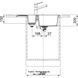 Кухонна мийка Franke Sirius 2.0 S2D 651-78 (143.0632.385) з тектонайта - врізна - оборотна - колір Чорний (2 отвори) 143.0632.385 фото 3