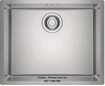 Кухонна мийка Franke Maris MRX 110-50 (122.0598.741) нержавіюча сталь - монтаж під стільницю - матова 122.0598.741 фото