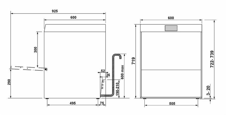 Професійні посудомийні машини Smeg SPG515L SPG515L фото