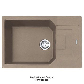 Кухонна мийка Franke Urban UBG 611-78 XL (114.0574.980) гранітна - врізна - оборотна - колір Мигдаль - (пластиковий коландер у комлекті) Архів 114.0574.980 фото