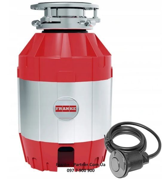 Подрібнювач харчових відходів Franke TURBO ELITE TE-50 (134.0535.229) потужність 0.5 к.с 134.0535.229 фото