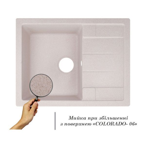 Кухонна мийка Lidz 650x500/200 COL-06 (LIDZCOL06650500200) LIDZCOL06650500200 фото
