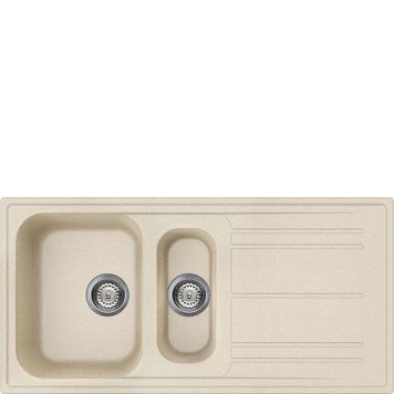 Мийки гранітні Smeg LZ102AV2 LZ102AV2 фото