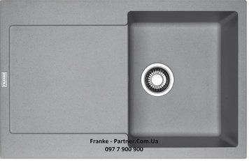 Кухонна мийка Franke Maris MRG 611 (114.0565.117) гранітна - врізна - оборотна - колір Сірий камінь 114.0565.117 фото