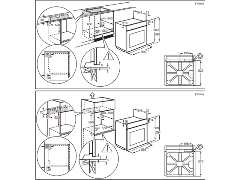 Духова шафа Electrolux - EOD3C70TK 211_40614 фото