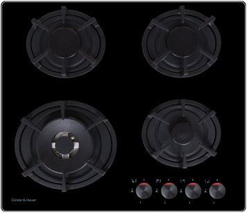 GL 6 B: газова варильна поверхня Gunter & Hauer GL6B фото