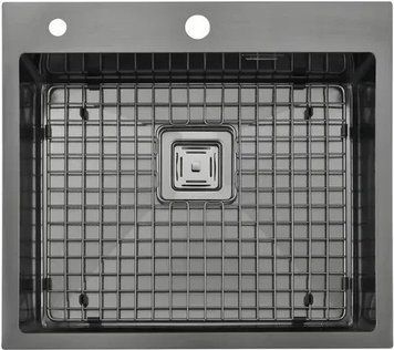 Нерж. мийка TOP 56 Celldecor Nano Graphite 8216.401.1689 фото
