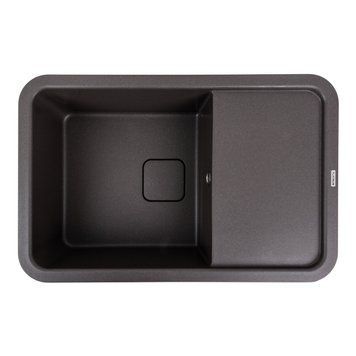 Гранітна мийка для кухні Platinum 7850 CUBE матовий Гренадін 000039651 фото