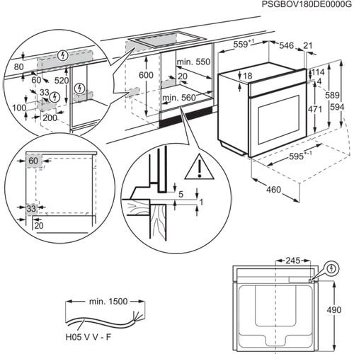 Духова шафа Electrolux - KOEAP 31 WT 211_31775 фото