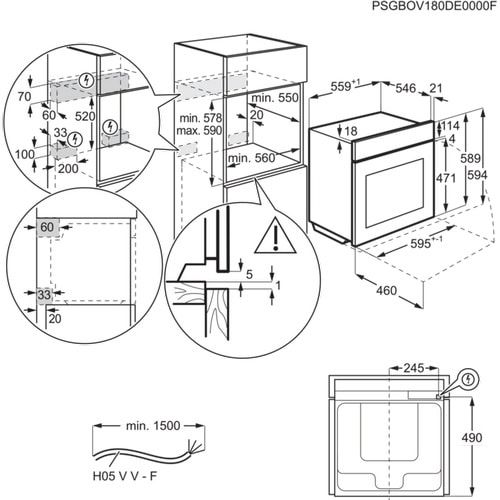 Духова шафа Electrolux - KOEAP 31 WT 211_31775 фото