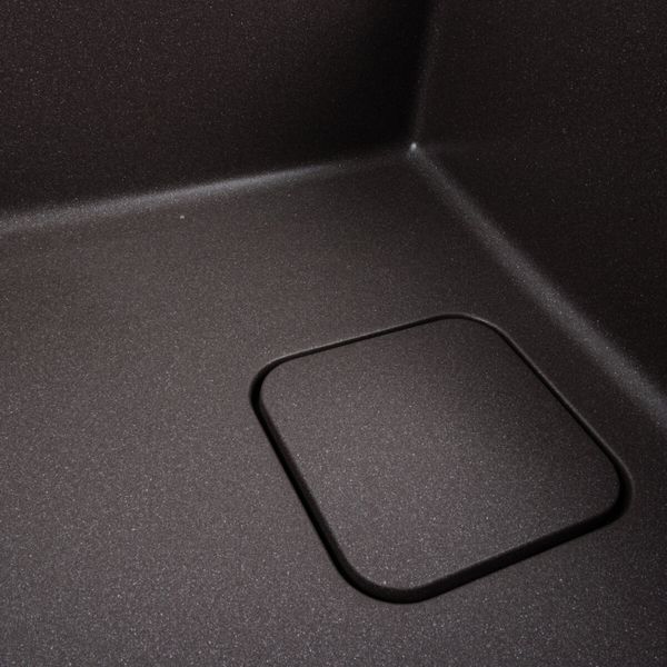 Гранітна мийка для кухні Platinum 7850 CUBE матовий Гренадін 000039651 фото