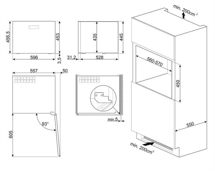 Винні шафи Smeg CVI121G CVI121G фото