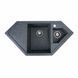 Гранітна мийка для кухні Platinum 9950 PANDORA матова Графіт 000025183 фото 1
