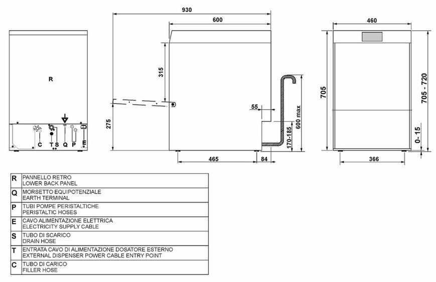 Професійні посудомийні машини Smeg SPG413M SPG413M фото