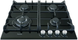 Газова панель FHG 1044 VGHT Black Glass 8111.405.0342 фото 1