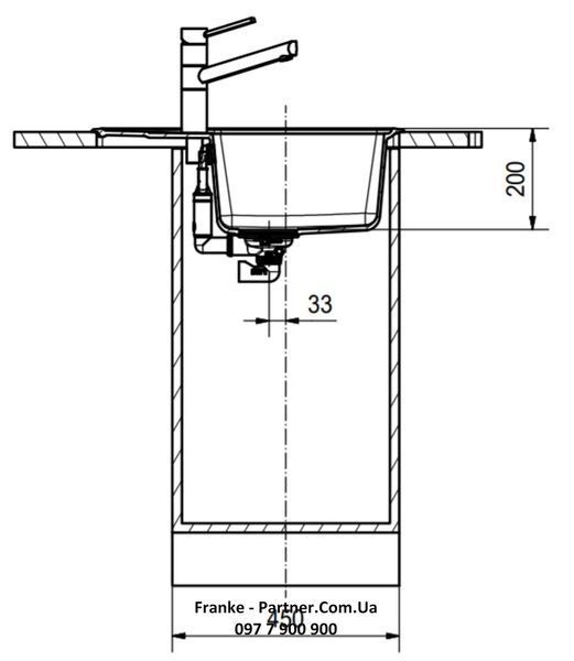 Кухонна мийка Franke Malta BSG 611-62 (114.0375.042) гранітна - врізна - оборотна - колір Білий - Архів 114.0375.042 фото