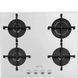 Газова варильна поверхня Smeg PV164B2 Linea, 60 см, біле скло Smeg PV164B2 фото