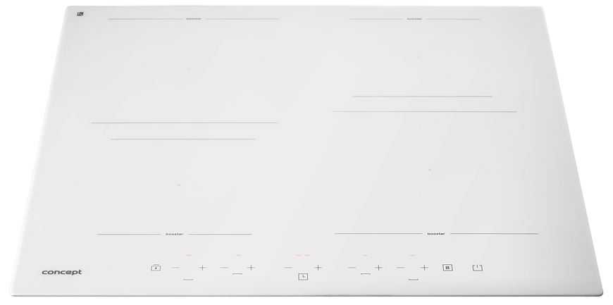 Індукційна варильна поверхня 60 cm Concept IDV4260wh WHITE idv4260wh фото