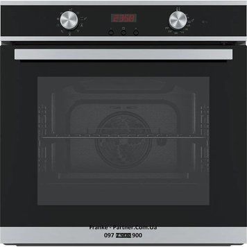 Духова шафа з функцією парової очистки Franke Smart FSM 86 HE XS (116.0605.988) скло, колір чорний / нержавіюча сталь 116.0605.988 фото