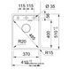 Кухонна мийка Franke Maris MRG 610-37 TL (114.0668.866) гранітна - врізна - колір Сахара 114.0668.866 фото 2