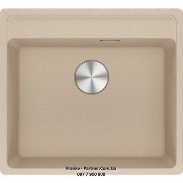 Кухонна мийка Franke Maris MRG 610-52 TL (114.0668.817) гранітна - врізна - колір Бежевий 114.0668.817 фото